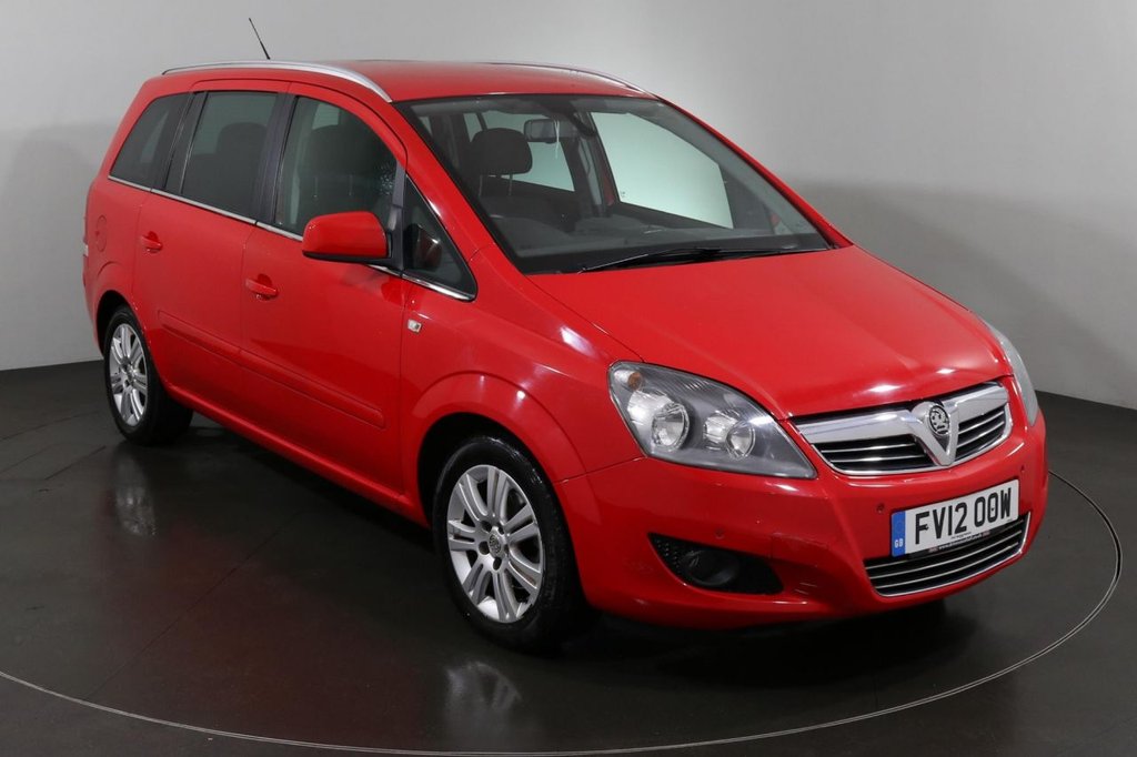 View our VAUXHALL ZAFIRA