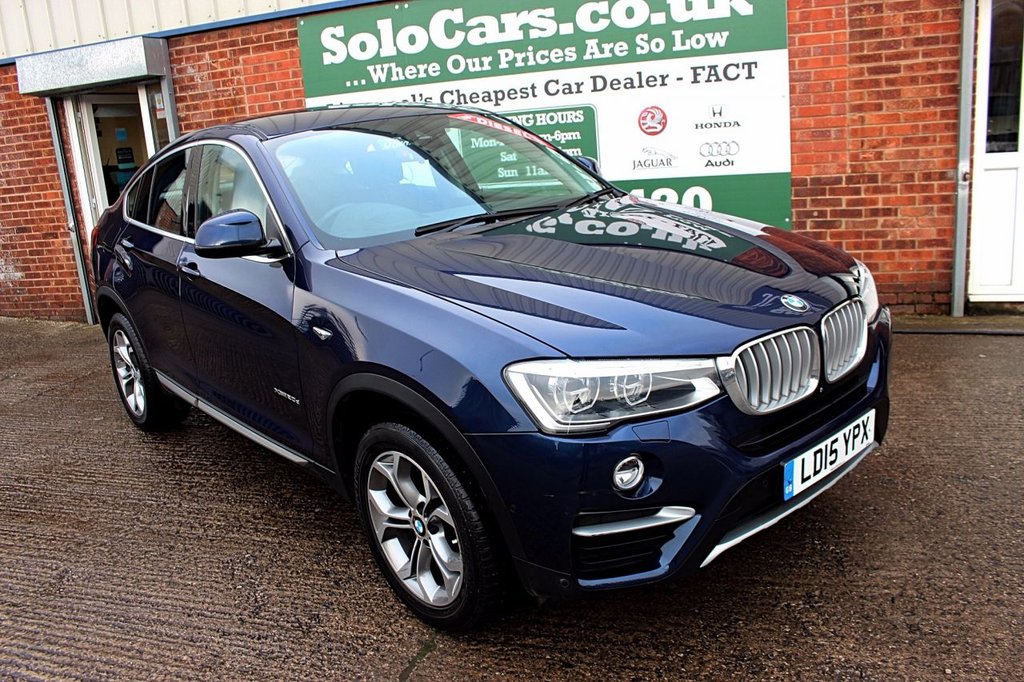 2015 15 BMW X4 2.0 XDRIVE20D XLINE 4d AUTO 188 BHP