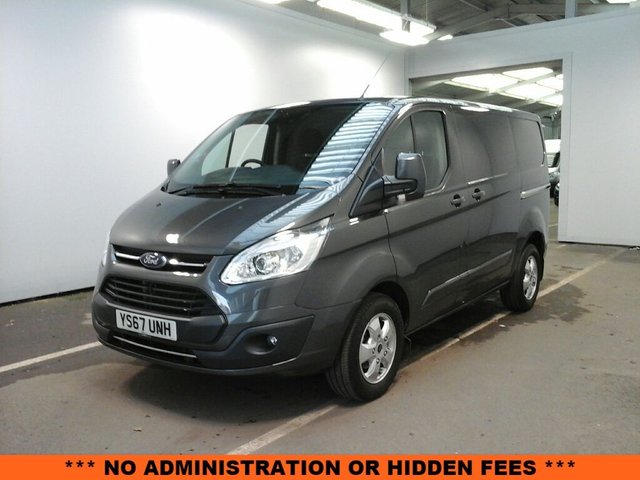2017 67 Ford Transit Custom 2.0 270 LIMITED LR P/V 129 BHP