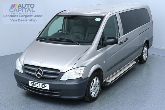 2013 13 MERCEDES-BENZ VITO 2.1 113 Cdi Traveliner 136 BHP X-LWB 9 Leather Seats Minibus No VAT