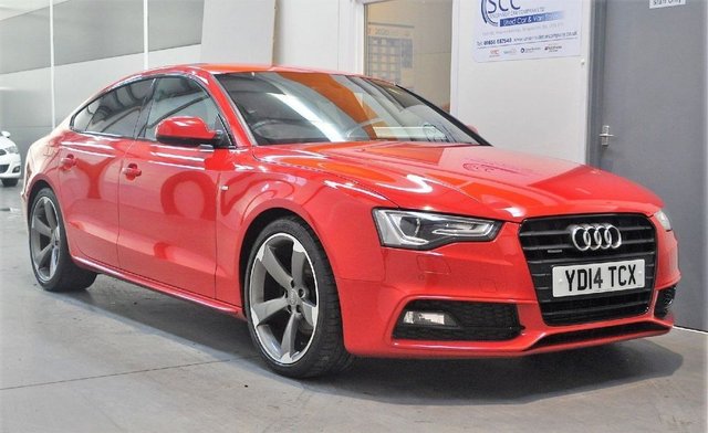 2014 14 Audi A5 2.0TDi 177 Quattro S Line Black Edition S-Tronic Sportback