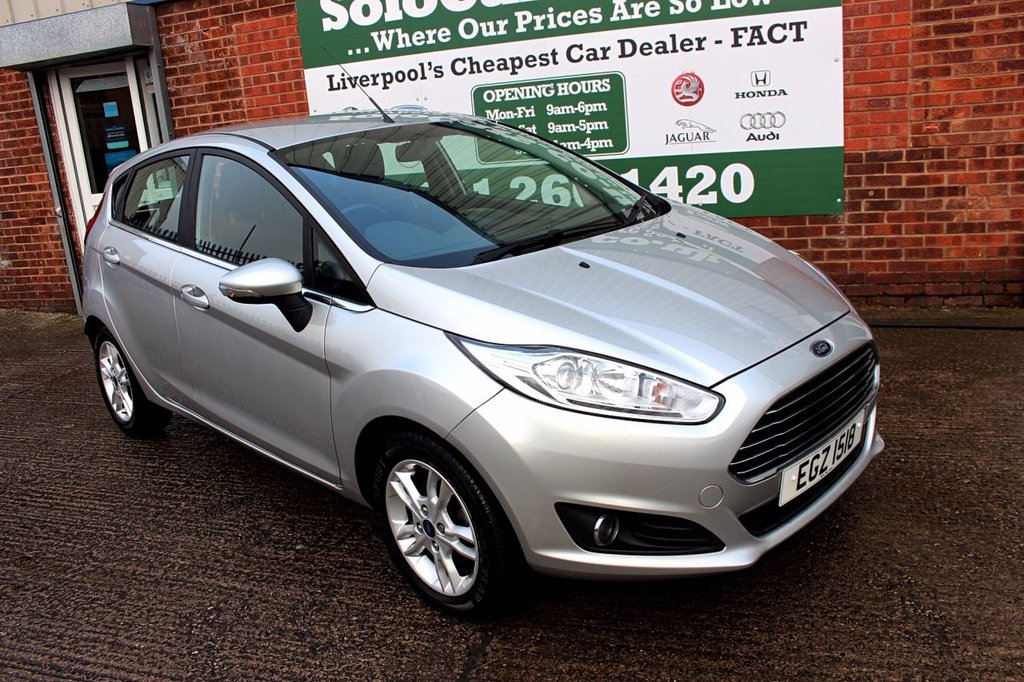 2016 66 FORD FIESTA 1.0 ZETEC 5d 99 BHP