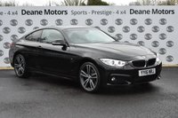 USED 2016 16 BMW 4 SERIES 2.0 420D XDRIVE M SPORT 2d 188 BHP M SPORT PLUS PACKAGE FABULOUS SPEC ONLY 11000 MILES WOW