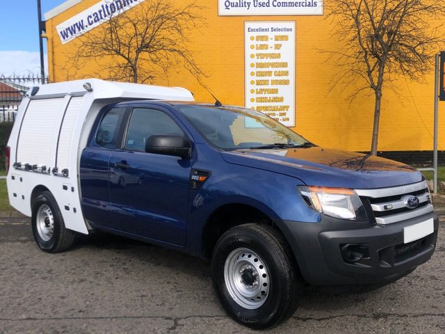 2014 14 Ford Ranger 2.2 XL 4X4 S/CAB Ltd TDCI 150 [ MOBILE WORKSHOP+ A/C ] 