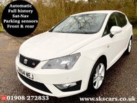 USED 2014 64 SEAT IBIZA 1.2 TSI FR DSG 5d 104 BHP **12 MONTHS NATIONAL WARRANTY**