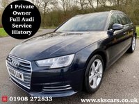 USED 2016 66 AUDI A4 2.0 AVANT TDI ULTRA SPORT 5d 148 BHP **12 MONTHS NATIONAL WARRANTY**