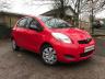USED 2009 09 TOYOTA YARIS 1.33 VVT-i TR 5dr 1OWNER+FUL TOYOTA HISTORY+4KEY