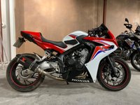 USED 2016 16 HONDA CBR650 FA-E  WITH BLACK WIDDOW RACE EXHAUST