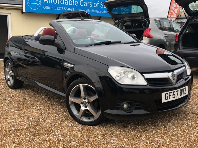 2007 57 Vauxhall Tigra 1.4 EXCLUSIV RED LEATHER EDITION