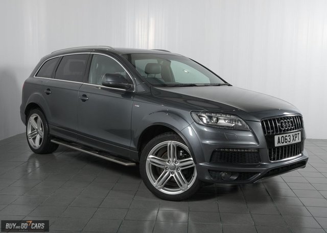 2013 63 Audi Q7 3.0 TDI QUATTRO S LINE PLUS 5d 245 BHP