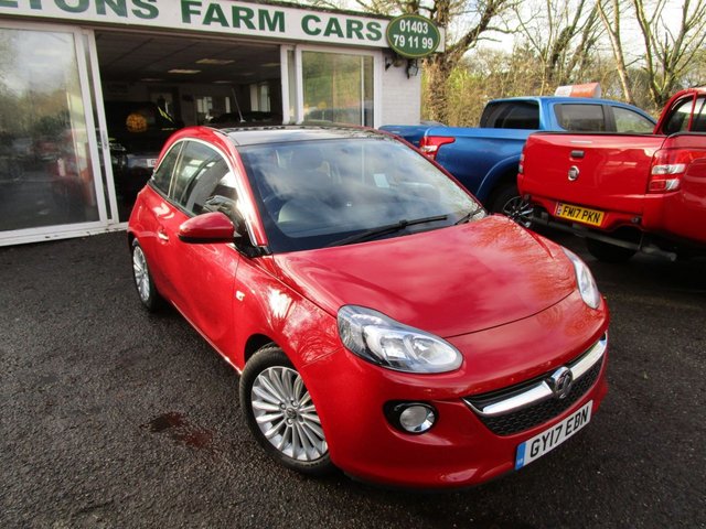 2017 17 Vauxhall Adam 1.2 GLAM 3d 69 BHP