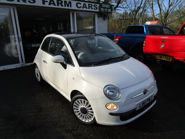 2011 11 Fiat 500 0.9 TWINAIR LOUNGE 3d 85 BHP
