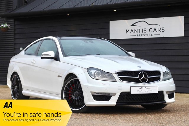 2013 V MERCEDES-BENZ C CLASS 6.2 C63 AMG 2d 457 BHP
