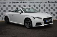 USED 2016 16 AUDI TT 1.8 TFSI S LINE 2d 178 BHP  B & O SOUND - HEATED SCARF & SEATS