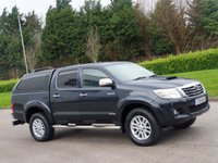 USED 2015 15 TOYOTA HI-LUX 3.0 INVINCIBLE 4X4 D-4D DCB 169 BHP SAT NAV + LEATHER + PARKING SENSORS