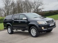 USED 2015 15 TOYOTA HI-LUX 3.0 INVINCIBLE 4X4 D-4D DCB 169 BHP SAT NAV + LEATHER + PARKING SENSORS