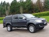 USED 2015 15 TOYOTA HI-LUX 3.0 INVINCIBLE 4X4 D-4D DCB 169 BHP SAT NAV + LEATHER + PARKING SENSORS