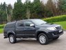 USED 2015 15 TOYOTA HI-LUX 3.0 INVINCIBLE 4X4 D-4D DCB 169 BHP SAT NAV + LEATHER + PARKING SENSORS