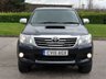 USED 2015 15 TOYOTA HI-LUX 3.0 INVINCIBLE 4X4 D-4D DCB 169 BHP SAT NAV + LEATHER + PARKING SENSORS