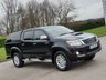 USED 2015 15 TOYOTA HI-LUX 3.0 INVINCIBLE 4X4 D-4D DCB 169 BHP SAT NAV + LEATHER + PARKING SENSORS