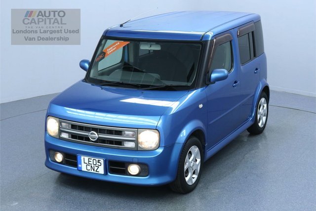 2005 05 NISSAN CUBE 1.4 CC SALOON AIR CON SAT NAV AUTOMATIC PETROL