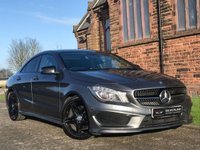 USED 2014 14 MERCEDES-BENZ CLA 2.1 CLA220 CDI AMG SPORT 4d 170 BHP [NIGHT EDITION] 