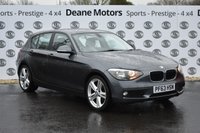 USED 2014 63 BMW 1 SERIES 1.6 116D EFFICIENTDYNAMICS 5d 114 BHP 18in MSPORT ALLOYS GREAT COLOUR