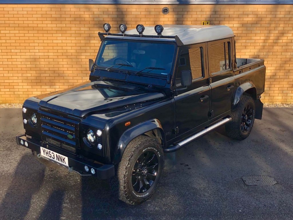 USED 2003 LAND ROVER DEFENDER 110 // TD5 2.5L // COUNTY DOUBLE CAB // PICKUP // LWB // 4d // 120 BHP // Px swap 