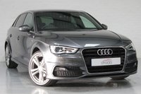 USED 2016 16 AUDI A3 1.6 TDI S LINE SPORTBACK NAV 5d 109 BHP HATCHBACK