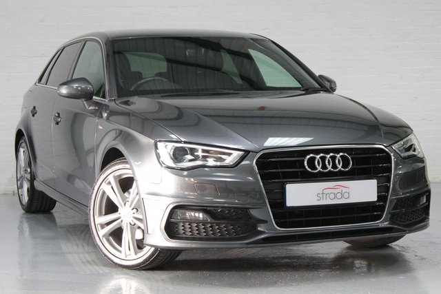 2016 16 Audi A3 1.6 TDI S LINE SPORTBACK NAV 5d 109 BHP