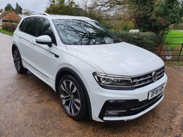 2018 18 Volkswagen Tiguan 2.0 R-LINE TDI BMT 4MOTION DSG 5d 188 BHP