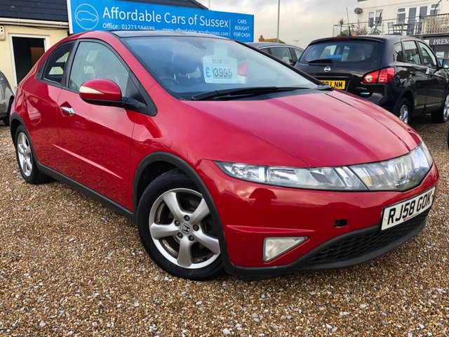 2008 58 Honda Civic 1.8 ES I-VTEC  5d 139 BHP