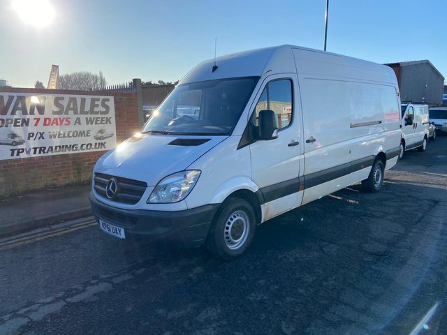 2011 61 Mercedes-Benz Sprinter 2.1 313 CDI LWB 129 BHP **FULL MOT**