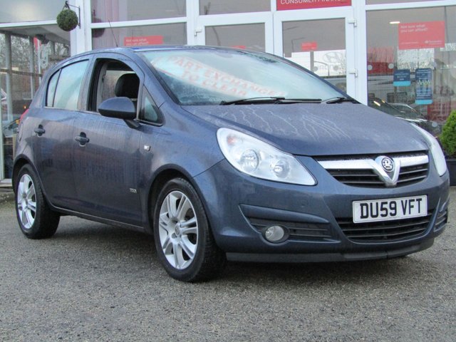 2009 59 Vauxhall Corsa 1.4 DESIGN 16V 5d 90 BHP