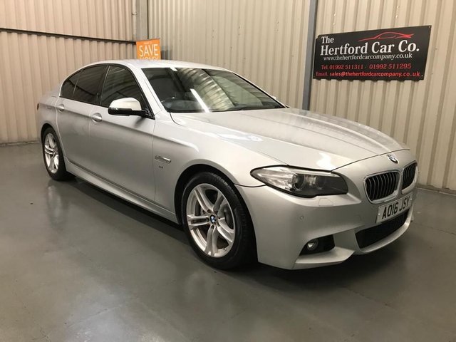 2016 16 BMW 5 Series 2.0 520D M SPORT 4d 188 BHP
