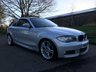 USED 2010 60 BMW 1 SERIES 2.0 120I M SPORT 2d 168 BHP OVER &pound;4000 OF OPTIONAL EXTRAS, STUNNING SILVER & RED LEATHER