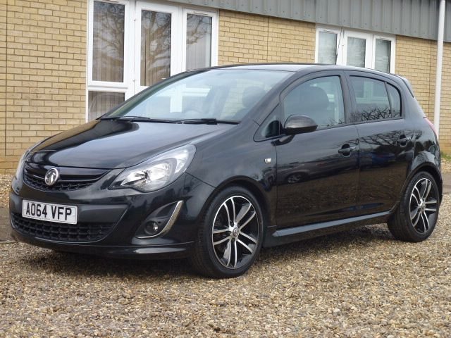 2014 64 Vauxhall Corsa 1.4 BLACK EDITION 5d 118 BHP