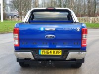USED 2014 64 FORD RANGER 2.2 LIMITED 4X4 DCB TDCI 4d 148 BHP 