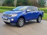 USED 2014 64 FORD RANGER 2.2 LIMITED 4X4 DCB TDCI 4d 148 BHP 