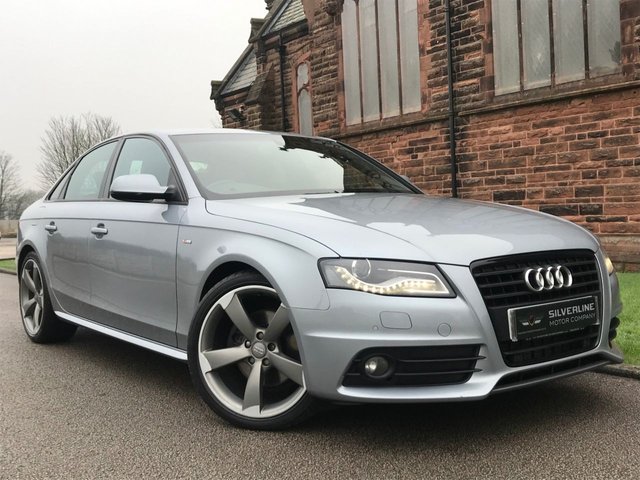 2011 61 Audi A4 2.0 TDI S LINE BLACK EDITION 4d 134 BHP
