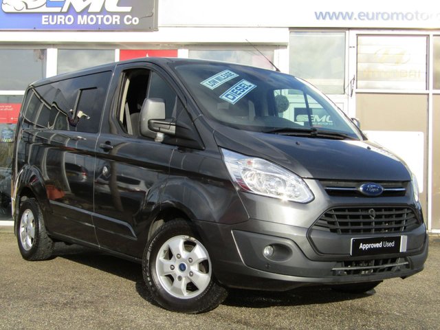 2018 67 Ford Transit Custom 2.0 270 LIMITED LR P/V 129 BHP