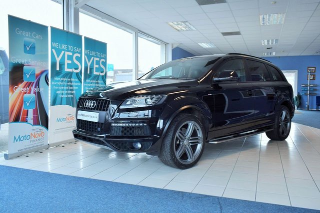 2014 64 Audi Q7 3.0 TDI QUATTRO S LINE PLUS 5d 245 BHP 7 SEATER 
