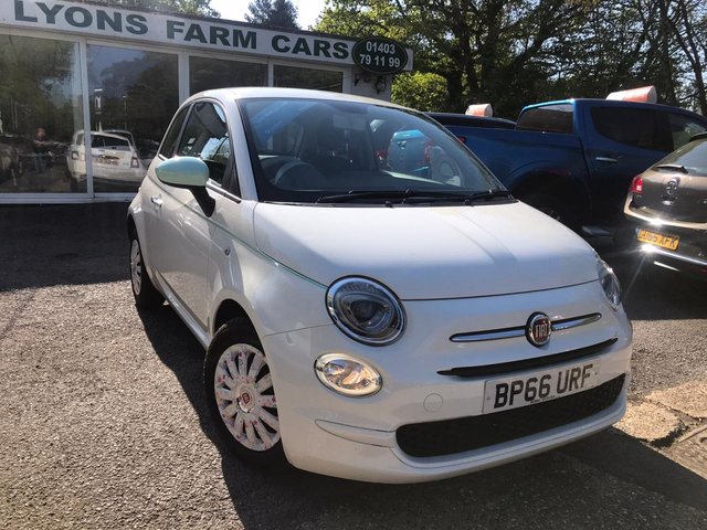 2016 66 Fiat 500 1.2 POP 3d 69 BHP NEW SHAPE