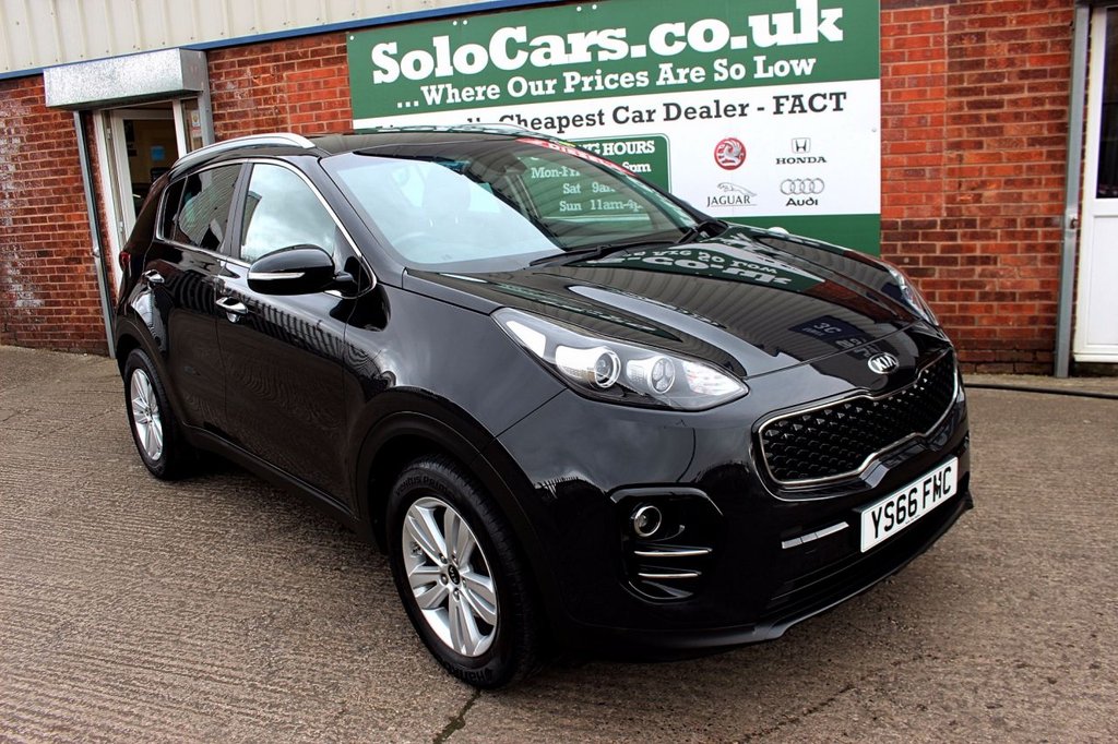 2016 66 KIA SPORTAGE 1.7 CRDI 2 ISG 5d 114 BHP