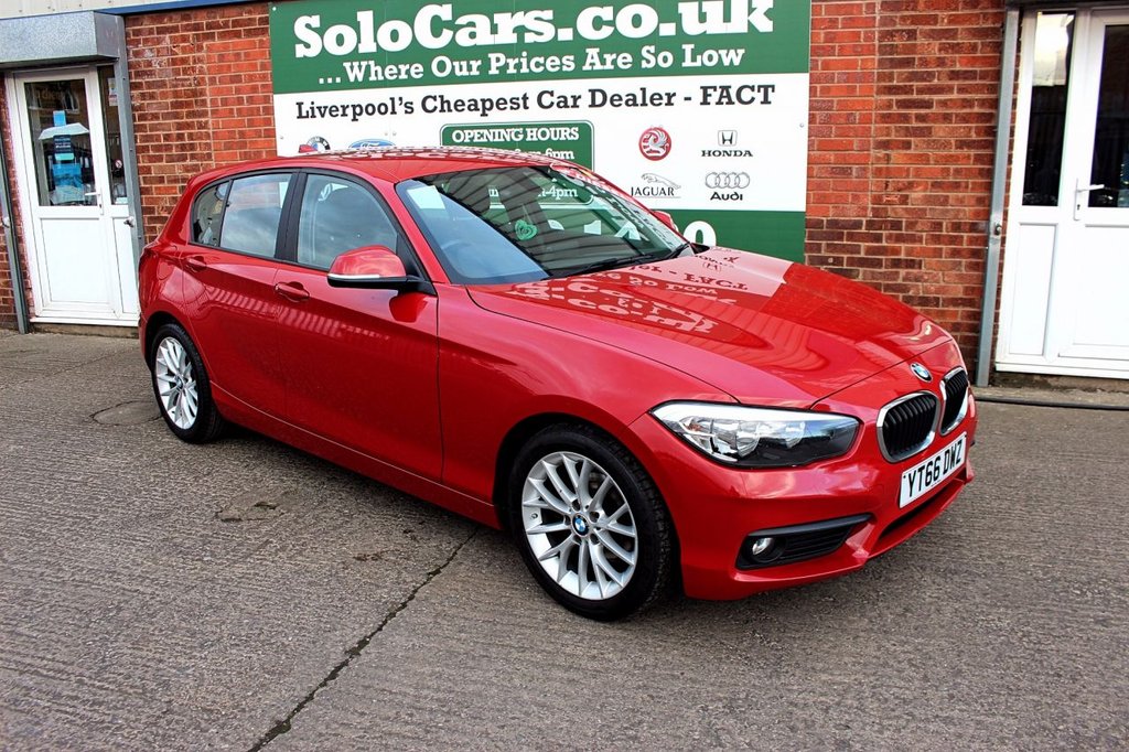 2016 66 BMW 1 SERIES 1.5 116D ED PLUS 5d 114 BHP