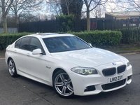 USED 2012 12 BMW 5 SERIES 2.0 525D M SPORT 4d 215 BHP TOP SPEC++ALL THE EXTRAS