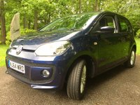 USED 2014 64 VOLKSWAGEN UP 1.0 HIGH UP 5d 74 BHP ONLY 23,000 MILES/SATNAV/BLUETOOTH /HEATED SEATS/AIRCON/ALLOYS//CAMBELT RENEWED BEAUTIFULLY KEPT INSIDE AND OUT ,X4 NEW FRONT TYRES JUST FITTED
