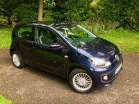 USED 2014 64 VOLKSWAGEN UP 1.0 HIGH UP 5d 74 BHP ONLY 23,000 MILES/SATNAV/BLUETOOTH /HEATED SEATS/AIRCON/ALLOYS//CAMBELT RENEWED BEAUTIFULLY KEPT INSIDE AND OUT ,X4 NEW FRONT TYRES JUST FITTED