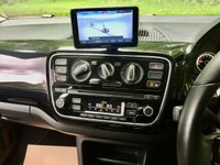 USED 2014 64 VOLKSWAGEN UP 1.0 HIGH UP 5d 74 BHP ONLY 23,000 MILES/SATNAV/BLUETOOTH /HEATED SEATS/AIRCON/ALLOYS//CAMBELT RENEWED BEAUTIFULLY KEPT INSIDE AND OUT ,X4 NEW FRONT TYRES JUST FITTED