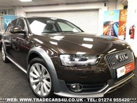 USED 2013 13 AUDI A4 ALLROAD 2.0 ALLROAD TDI QUATTRO 5d 174 BHP UK DELIVERY* RAC APPROVED* FINANCE ARRANGED* PART EX